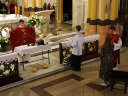 Spektakl Tajemnica Mszy Świętej z okazji Kongresu Eucharystycznego, 28.04.2024